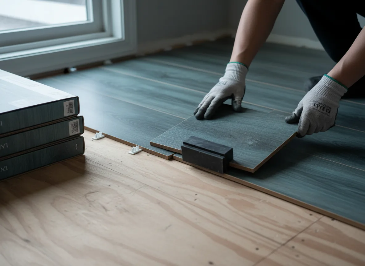 Luxury Vinyl Plank Installation company in Perley, MN